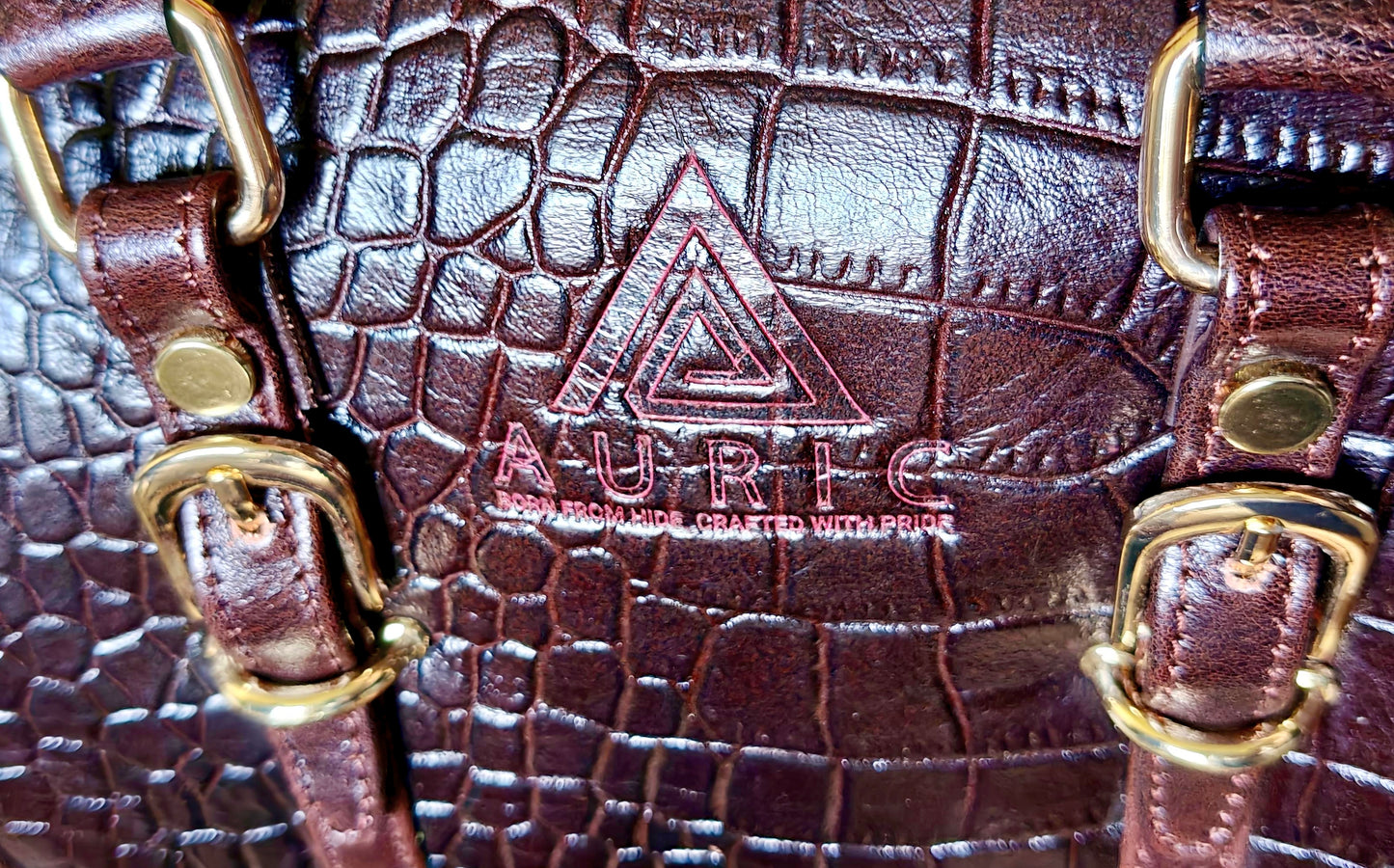 Auric Elite mini shoulder bag Tan - NDM Leather