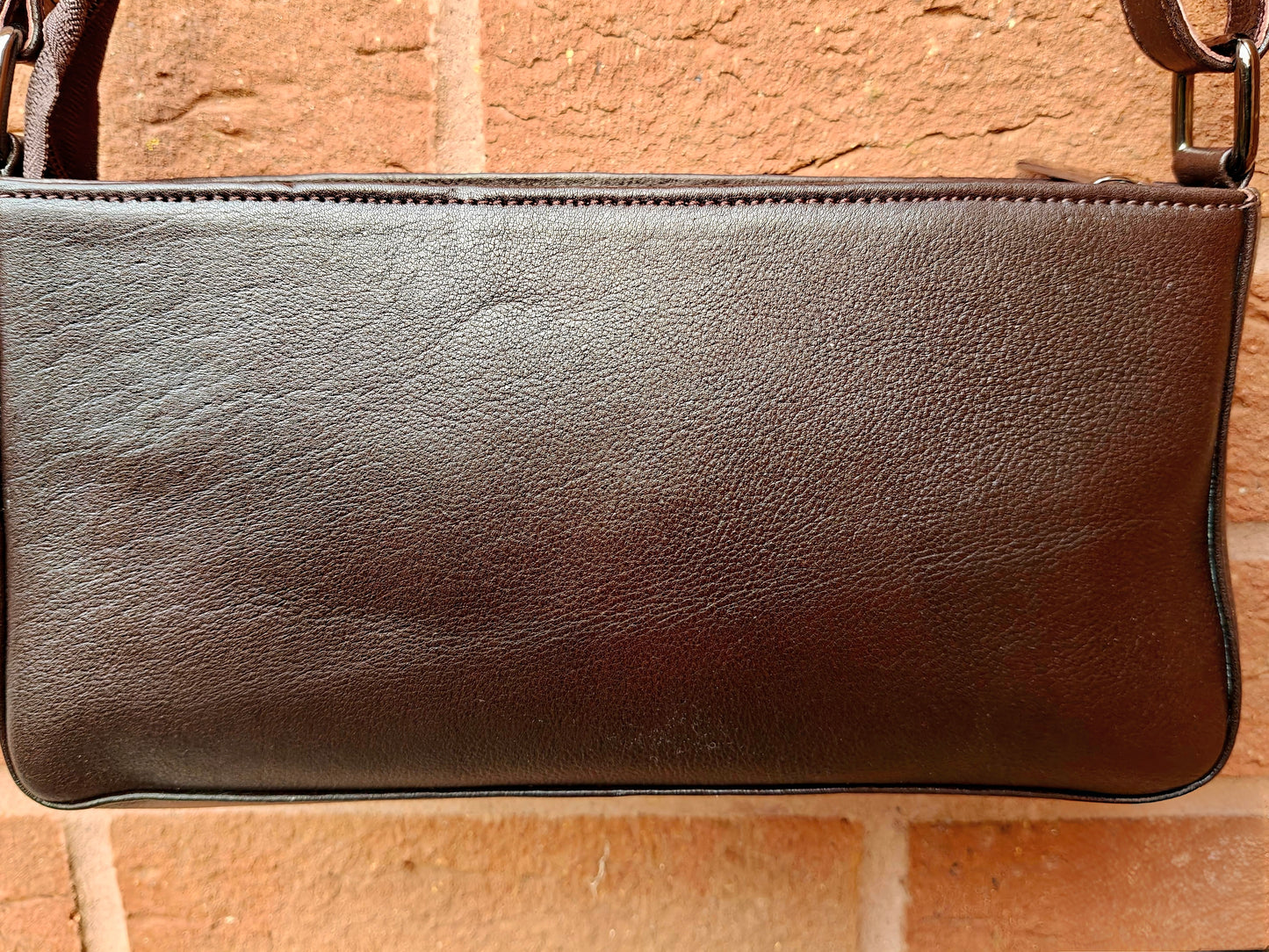 Auric Ems shoulderbag Tan - NDM Leather