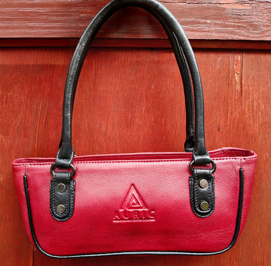 Auric Kayak handbag Red - NDM Leather