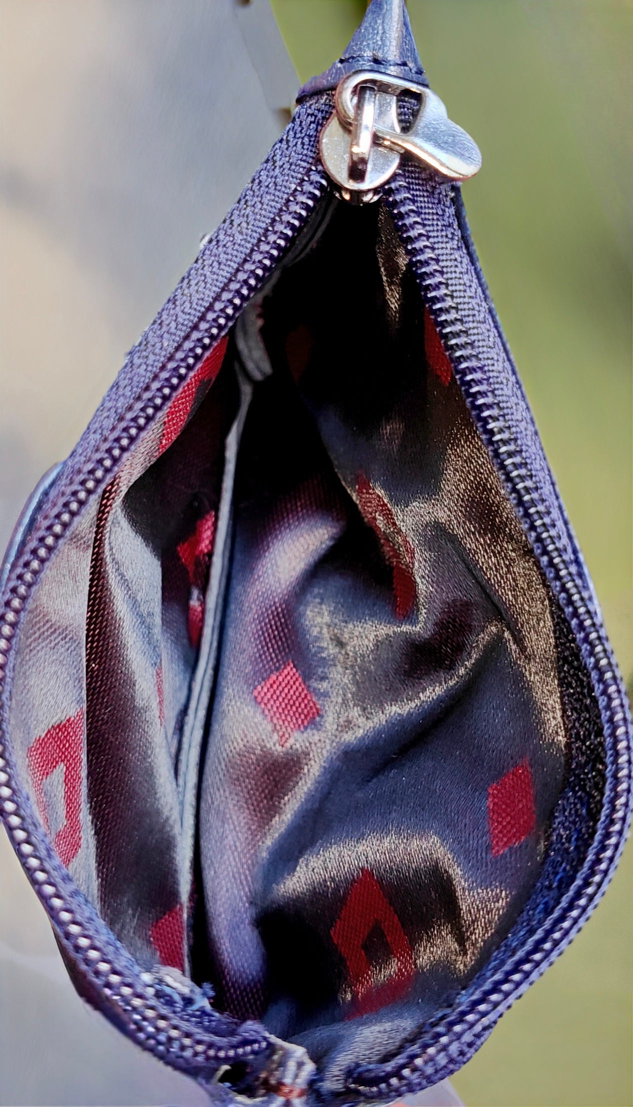 Auric mini coin pouch Blue - NDM Leather