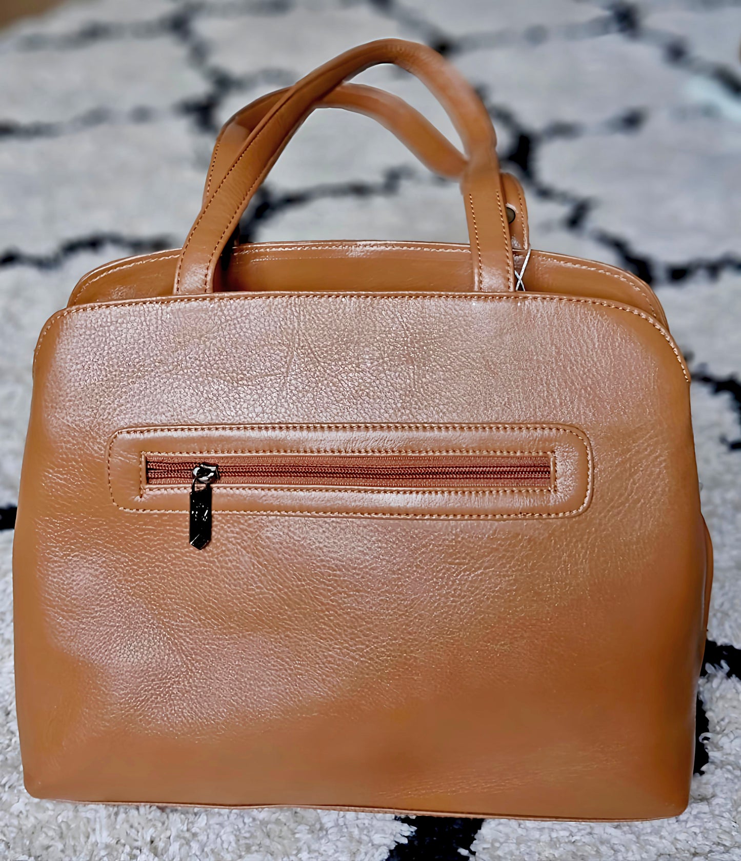 Bessel Cov-3 Tote Brown
