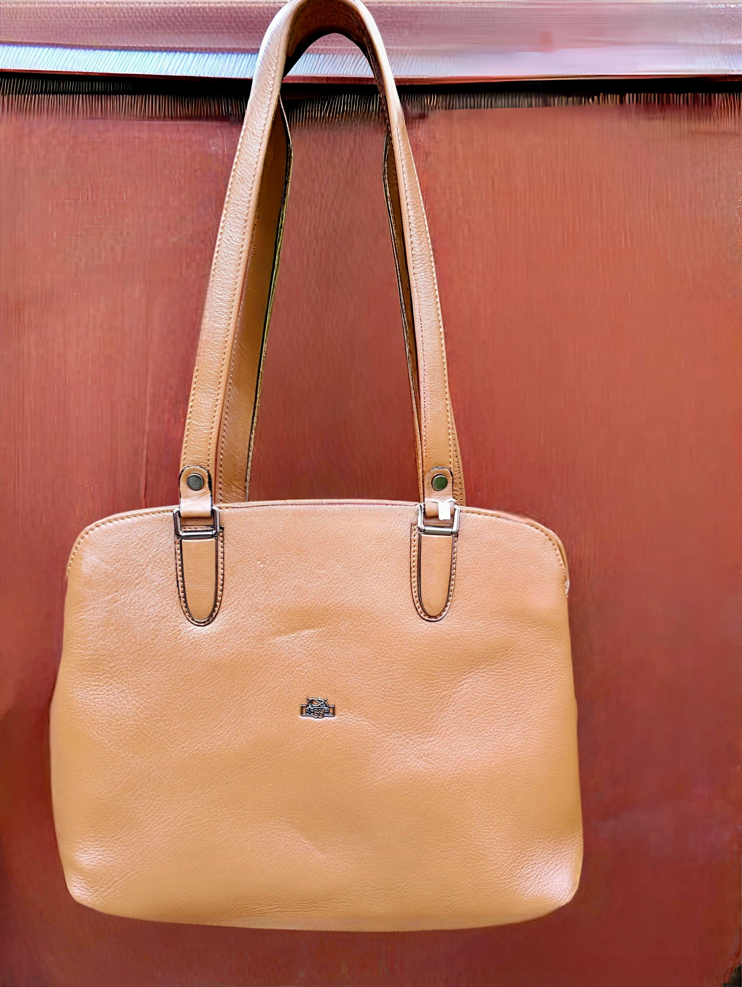 Bessel Cov-3 Tote Brown