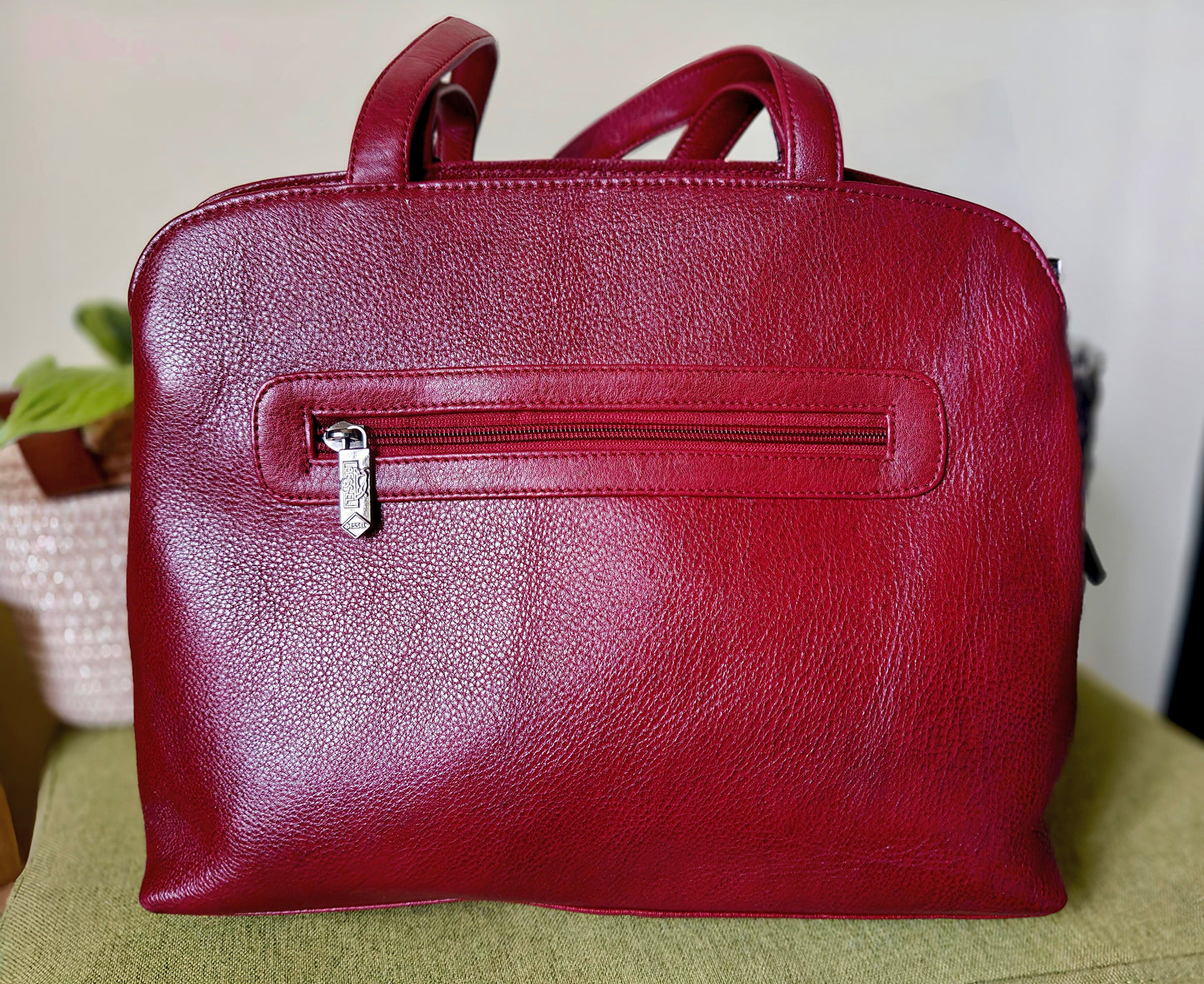 Bessel Cov-3 Tote Red