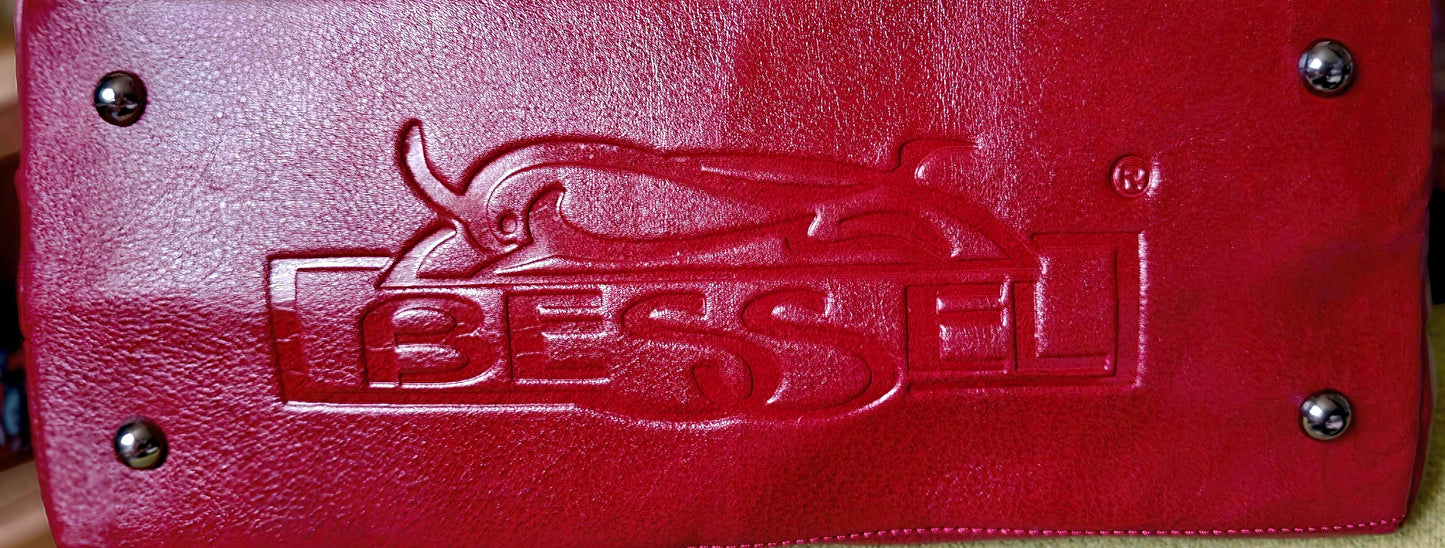 Bessel Cov-3 Tote Red