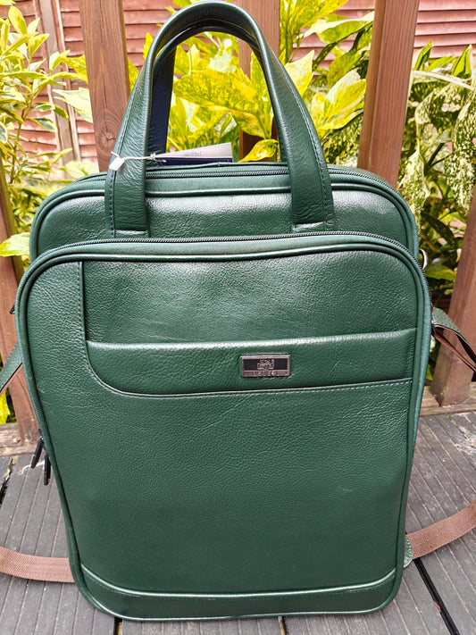 Bessel Genius Multi compartment Laptop bag - Green