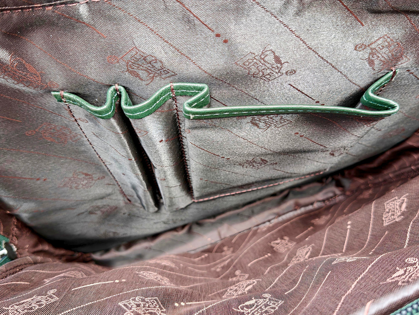 Bessel Genius Multi compartment Laptop bag - Green